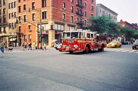 NY fire engine